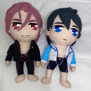 Free! Rin and Haruka Plushies